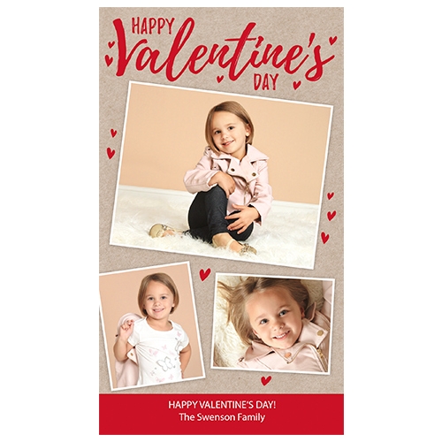 Happy Valentine's Day 4x7 Card