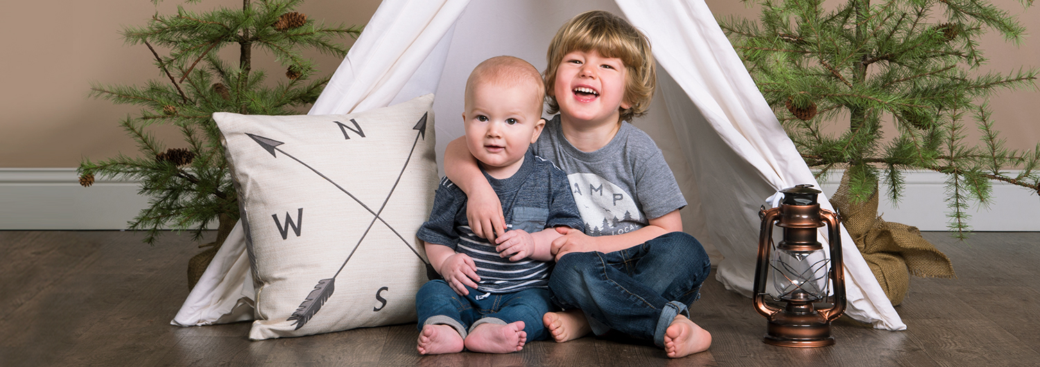 Happy Camper Photography Theme from JCPenney Portraits
