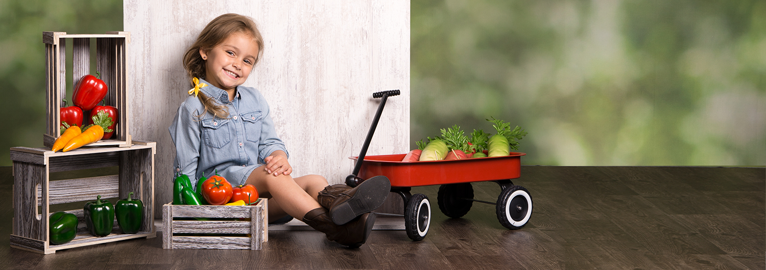 farmers market kids image