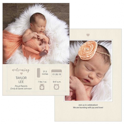 Birth Announcement Cards from JCPenney Portraits